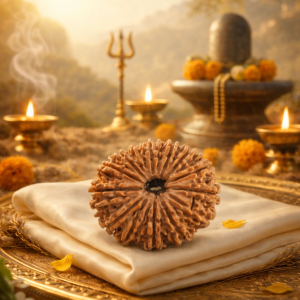 premium 16 mukhi rudraksha victory over fear and adversity