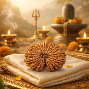 authentic 18 mukhi rudraksha grounding energy of bhumi devi