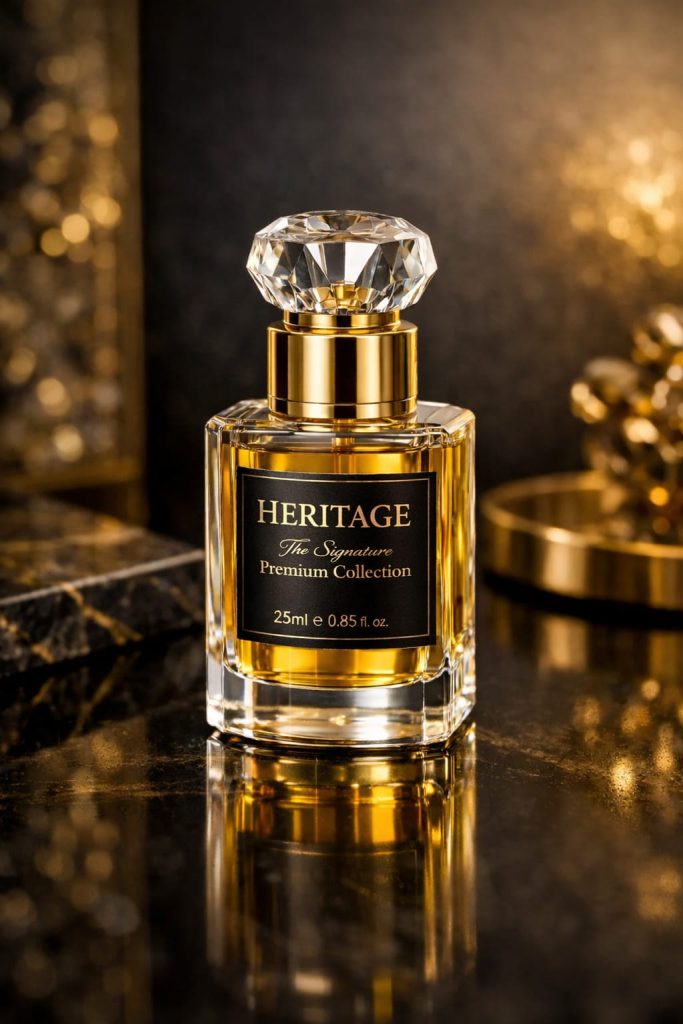 Amber Glow – Warm Resin & Vanilla Luxury Oil Perfume | Lifestyle By ViVCOS